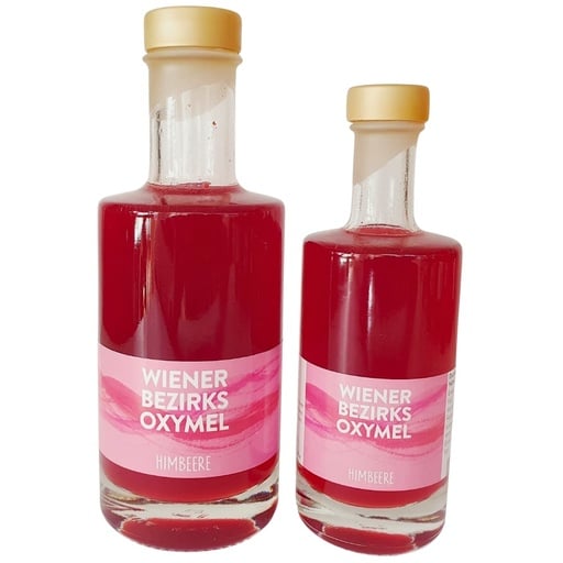 Wiener Bezirks Oxymel Himbeere-Rosa Pfeffer 100ml von Wiener Bezirksimkerei