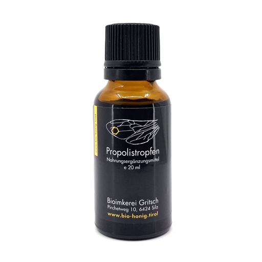 Bio-Propolistropfen 20ml von Bioimkerei Gritsch