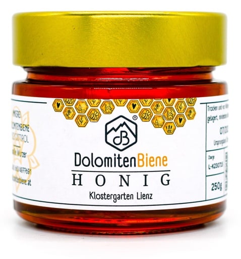 Osttiroler Honig "Klostergarten Lienz" 250g von Imkerei Dolomitenbiene