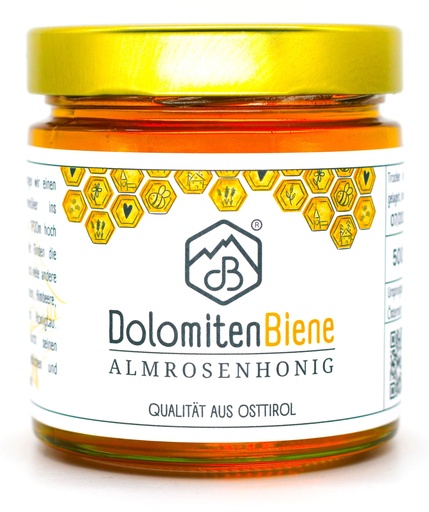 Osttiroler Alpenrosenhonig 500g von Imkerei Dolomitenbiene