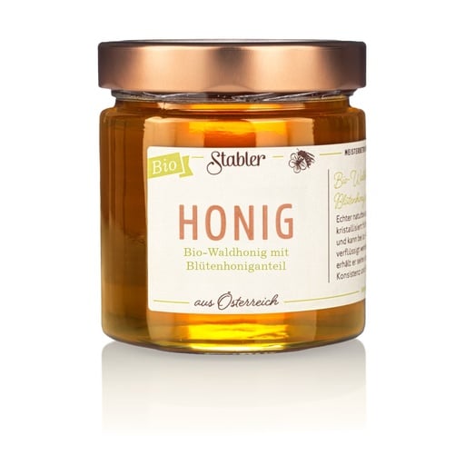 Bio Waldhonig mit Blütenhoniganteil 500g von Bio Imkerei Stabler