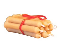 Bienenwachs Christbaumkerzen Set von Bio-Imkerei Fuchssteiner