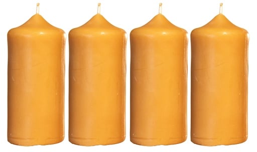 Bienenwachs Adventskranzkerzen Set klassisch von Bio-Imkerei Fuchssteiner