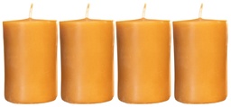 Bienenwachs Adventskranzkerzen Set modern von Bio-Imkerei Fuchssteiner