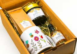 Geschenkbox Weihnachten "Kräutertee" von Imkerei Dolomitenbiene