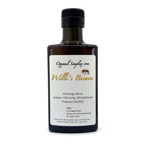 Oxymel Simplex 250ml von Willi's Bienen