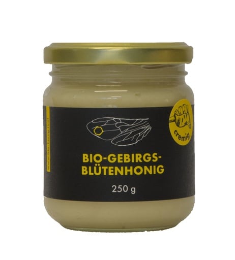 Bio-Gebirgsblütenhonig cremig aus Kühtai 250g von Bioimkerei Gritsch