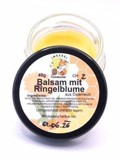 Balsam mit Ringelblume 40g von Imkerei Fuchsbichler